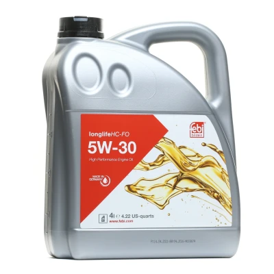 Bilde av Febi Bilstein Longlife HC FO 5W 30 4l Motorolje 101151 FORD: MONDEO 4 Turnier, Focus 2 Kombi, FIESTA 6, VOLVO: XC60 I, V70 3, MAZDA: 3 Hatchback