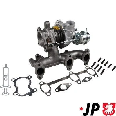 Bilde av JP GROUP 1117404300 Turbolader Eksosturbolader inkl. tetningssett SKODA: Roomster