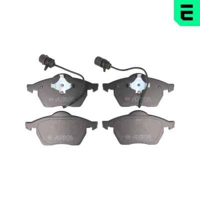 Bilde av OPTIMAL BP 09768 Bremseklosser framaksel inkl. slitasjevarselkontakt AUDI: A6 C5 Avant, C4 100 Avant