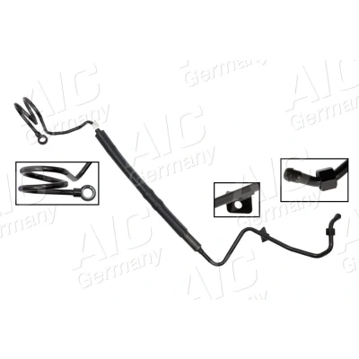 Bilde av AIC 58280 Hydraulikkslange, styring fra hydraulikkpumpe til styresnekke VOLKSWAGEN: Passat B5 GP Stasjonsvogn, Sedan, AUDI: A4 Avant