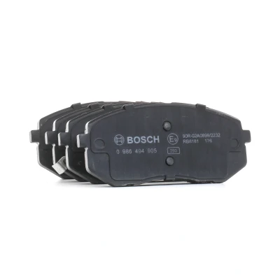 Bilde av BOSCH 0 986 494 905 Bremseklosser Low Metallic med integrert slitasjevarselkontakt KIA: SOUL 2, Sportage III, Niro, HYUNDAI: Kona SUV