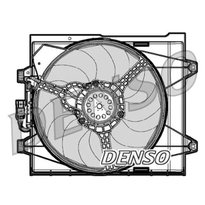 Bilde av DENSO DER09046 Kjølevifte 405 12 150 FIAT: 500 Hatchback