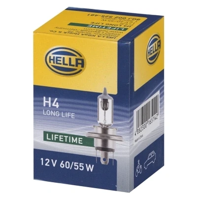 Bilde av HELLA 8GJ 002 525 481 Lyspære, hovedlyskaster H4 12 60/55 NISSAN: Leaf I