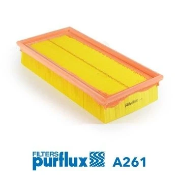 Bilde av PURFLUX A261 Luftfilter 58 150 315 Filterinnsats FORD: Transit Mk4 Van, Mk3 Minibuss, Minibuss