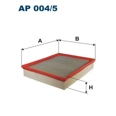 Bilde av FILTRON AP 004/5 Luftfilter 61 259 314 Filterinnsats VOLKSWAGEN: Amarok Pick up, Flatvogn lastebil / Chassis