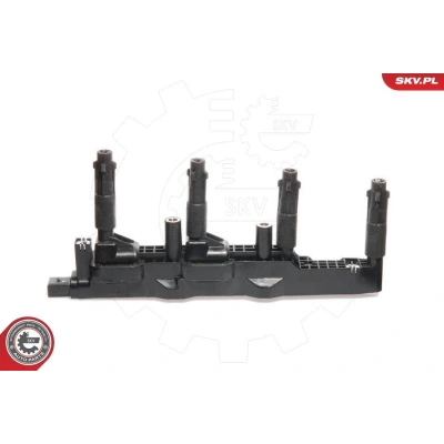 Bilde av ESEN SKV 03SKV071 Tennspole 3 polet 12V elektrisk inkl. tenningspluggkontakt