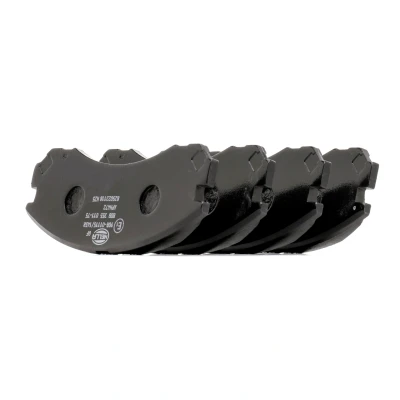 Bilde av HELLA 8DB 355 011 751 Bremseklosser med akustisk slitasjevarsel MITSUBISHI: OUTLANDER 2 SUV, 3, Lancer 8 Limousine, PEUGEOT: 4007