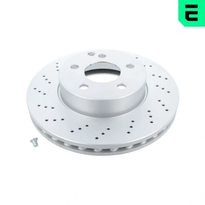 Bilde av OPTIMAL BS 8248HC Bremseskiver framaksel 295 28 5/6 perforert / ventilert belagt høy karbon MERCEDES BENZ: C Klasse T modell, Sedan