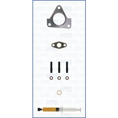 Bilde av AJUSA JTC11434 Monteringssett, lader with studs, syringe oil med tetning montageanvisning MERCEDES BENZ: E Klasse Sedan, S Sedan