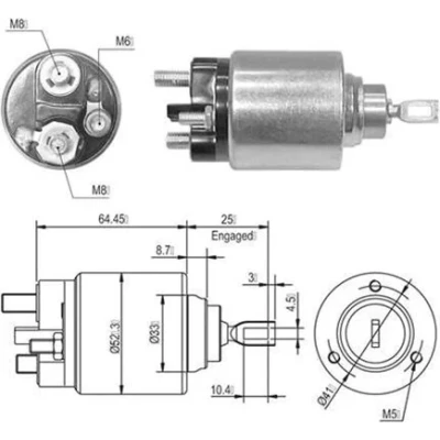 Bilde av Magnetbryter, starter MAGNETI MARELLI 940113050010