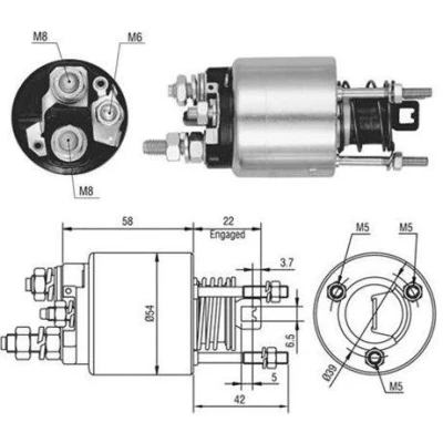 Bilde av Magnetbryter, starter MAGNETI MARELLI 940113050526