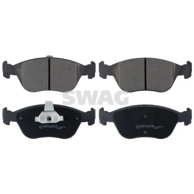 Bilde av SWAG 55 91 6506 Bremseklosser framaksel ekskl. slitasjevarselkontakt med kolbleklips VOLVO: XC70 I Cross Country, V70 I, 850 Stasjonsvogn