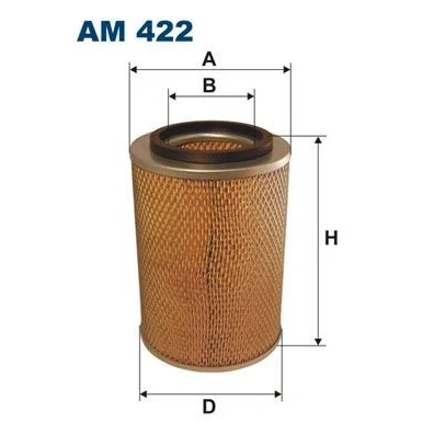 Bilde av FILTRON AM 422 Luftfilter 236 165 Filterinnsats VOLKSWAGEN: Transporter 4 Bus, 4, California Westfalia T4 Minibuss