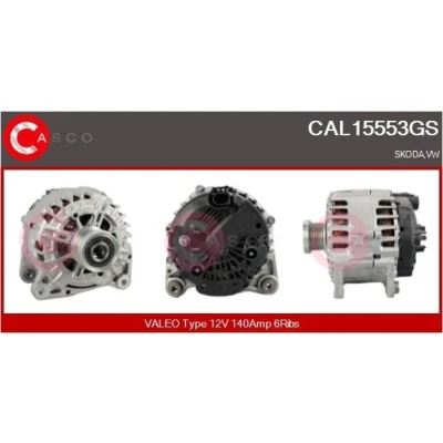Bilde av CASCO CAL10326AS Dynamo 12V 140A OPEL: Astra H Caravan, Vectra C Hatchback, SAAB: 9 3 Sedan, Stasjonsvogn