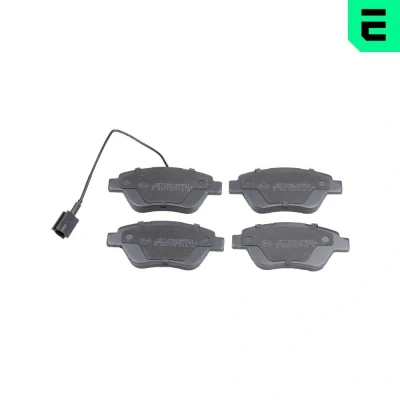 Bilde av OPTIMAL BP 85801 Bremseklosser framaksel inkl. slitasjevarselkontakt FIAT: 500 Hatchback, BRAVO 2, Stilo ALFA ROMEO: MiTo