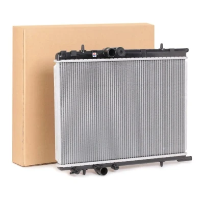 Bilde av PRASCO PE2300 Radiator Aluminium 380 563 23 Kjøleribber satt sammen mekanisk PEUGEOT: 206 Hatchback, 308 I 307 CC, CITROËN: Berlingo II Van
