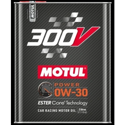 Bilde av Motul 300V Power ESTER Core Techn. 0W 30 2l Motorolje 110856