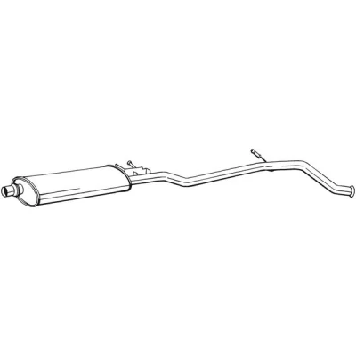 Bilde av Midtre eksospotte BOSAL 287 863