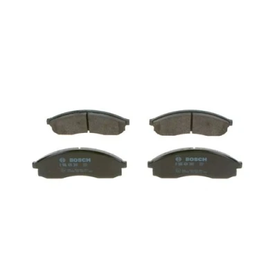 Bilde av BOSCH 0 986 424 340 Bremseklosser Low Metallic med antihyle blikk, montageanvisning MITSUBISHI: L200 III Pick up, NISSAN: Maxima IV QX Sedan