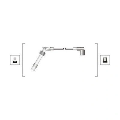 Bilde av MAGNETI MARELLI 941319170035 Pluggledninger OPEL: Vectra A CC, Sedan, Astra F Sedan