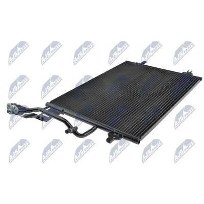 Bilde av NTY CCS VW 013 Kondensator uten tørker Aluminium 595 AUDI: A4 B5 Avant