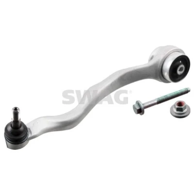 Bilde av SWAG 20 94 5091 Bærebru med tilleggsmateriale lager, støtte / styreledd framaksel venstre, foran Casterstag Aluminium 16 BMW: 3 Sedan