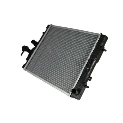 Bilde av THERMOTEC D71001TT Radiator Kobber, plast for kjøretøy med/uten klimaanlegg 380 370 17 Manuel girkasse Kjøleribber loddet