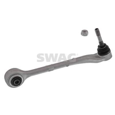 Bilde av SWAG 20 60 0025 Bærebru med sikringsmutter støtte / styreledd, lager framaksel nede, høyre Casterstag Aluminium BMW: 5 Touring, Sedan