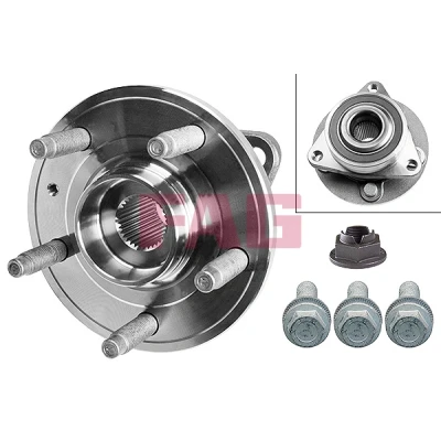 Bilde av FAG 713 6449 10 Hjullagersett Bildet viser leveranseinnholdet 136,00, 85,90 OPEL: Astra J Sports Tourer, Sedan, Hatchback
