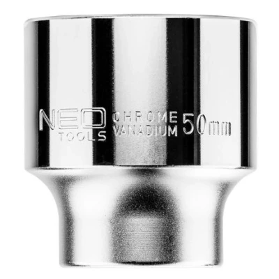 Bilde av NEO TOOLS 08 315 Pipenøkkelinnsats 3/4 3124 50 mm Krom vanadium stål sekskant