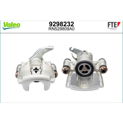 Bilde av FTE 9298232 Bremsecaliper grå Støpejern venstre bakaksel uten holder IVECO: DAILY 4 Kasten/Kombi, V Varebil / Stasjonsvogn,