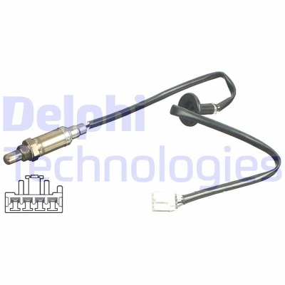 Bilde av DELPHI ES11109 12B1 Lambdasonde Fingersonde, oppvarmet TOYOTA: RAV4 II SUV