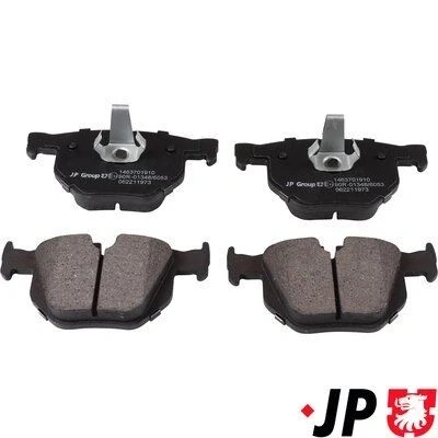 Bilde av JP GROUP 1463701910 Bremseklosser bakaksel klargjort for slitasjeindikator BMW: X5, X6