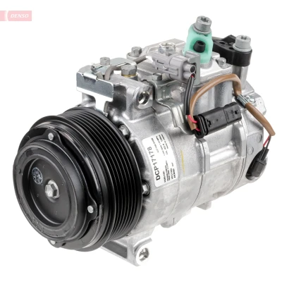 Bilde av DENSO DCP17178 Kompressor 6SBU16C 12 PAG 46 R 134a med magnetkobling MERCEDES BENZ: E Klasse T modell