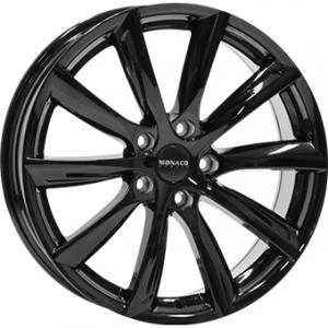 Bilde av Monaco GP6T Gloss Black 10.5x21 5/114.3 ET48 B64.1