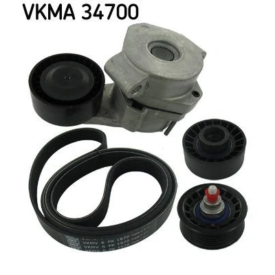 Bilde av SKF VKMA 34700 Kileribberem FIAT: Ducato III Flatvogn lastebil / Chassis, Minibuss, FORD: Transit Mk6 Van, Tourneo