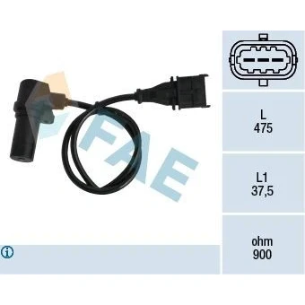 Bilde av EPS 1.953.169 Impulsgiver Made in Italy OE Equivalent