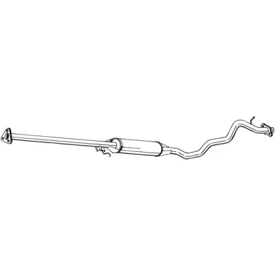 Bilde av Mellomlyddemper, honda cr v i, 18220S10A02, 18220S10A03