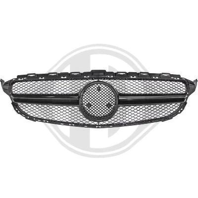 Bilde av DIEDERICHS 1673341 Radiatorgitter svart HD Tuning MERCEDES BENZ: C Klasse T modell