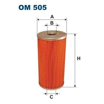 Bilde av FILTRON OM 505 Oljefilter Filterinnsats