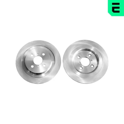 Bilde av OPTIMAL BS 8538C Bremseskiver bakaksel 278 9 4/6 fullt ut belagt TOYOTA: Yaris III Hatchback, II Hatchback