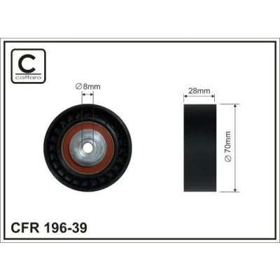Bilde av Løpehjul, kilerem, audi,seat,vw, 03G 145 276, 03L 276B, 276C