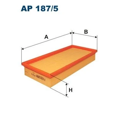 Bilde av FILTRON AP 187/5 Luftfilter 49 142 294 Filterinnsats MG: MGF Cabrio