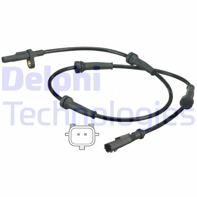 Bilde av DELPHI SS20376 ABS sensor aktiv 845 OPEL: Vivaro A Combi, Van, RENAULT: TRAFIC 2 Bus