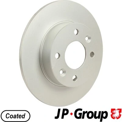 Bilde av JP GROUP 4363100200 Bremseskiver framaksel 238 8 4 fullt ut belagt RENAULT: Super 5 Hatchback