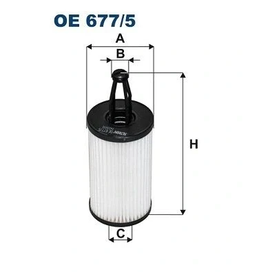 Bilde av FILTRON OE 677/5 Oljefilter Filterinnsats MERCEDES BENZ: E Klasse Sedan, C T modell