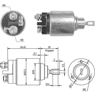 Bilde av Magnetbryter, starter MAGNETI MARELLI 940113050011