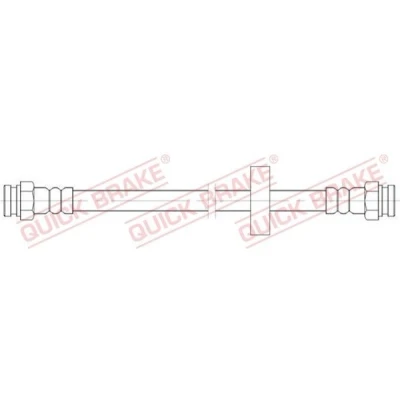 Bilde av QUICK BRAKE 22.110 Bremseslange 198 M10x1