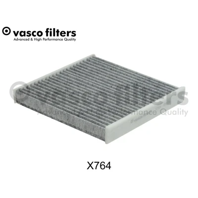Bilde av DAVID VASCO X764 Kupéfilter Karbonfilter 201mm 214mm 30mm FORD: Transit Mk6 Van, Flatvogn lastebil / Chassis, Minibuss