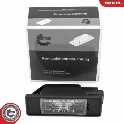 Bilde av Nummerskiltlys, Høyre, Venstre citroën, fiat, lancia, mercedes benz, nissan, peugeot, toyota, vw OE 0009565678580, 0009688349480, 26510AU300